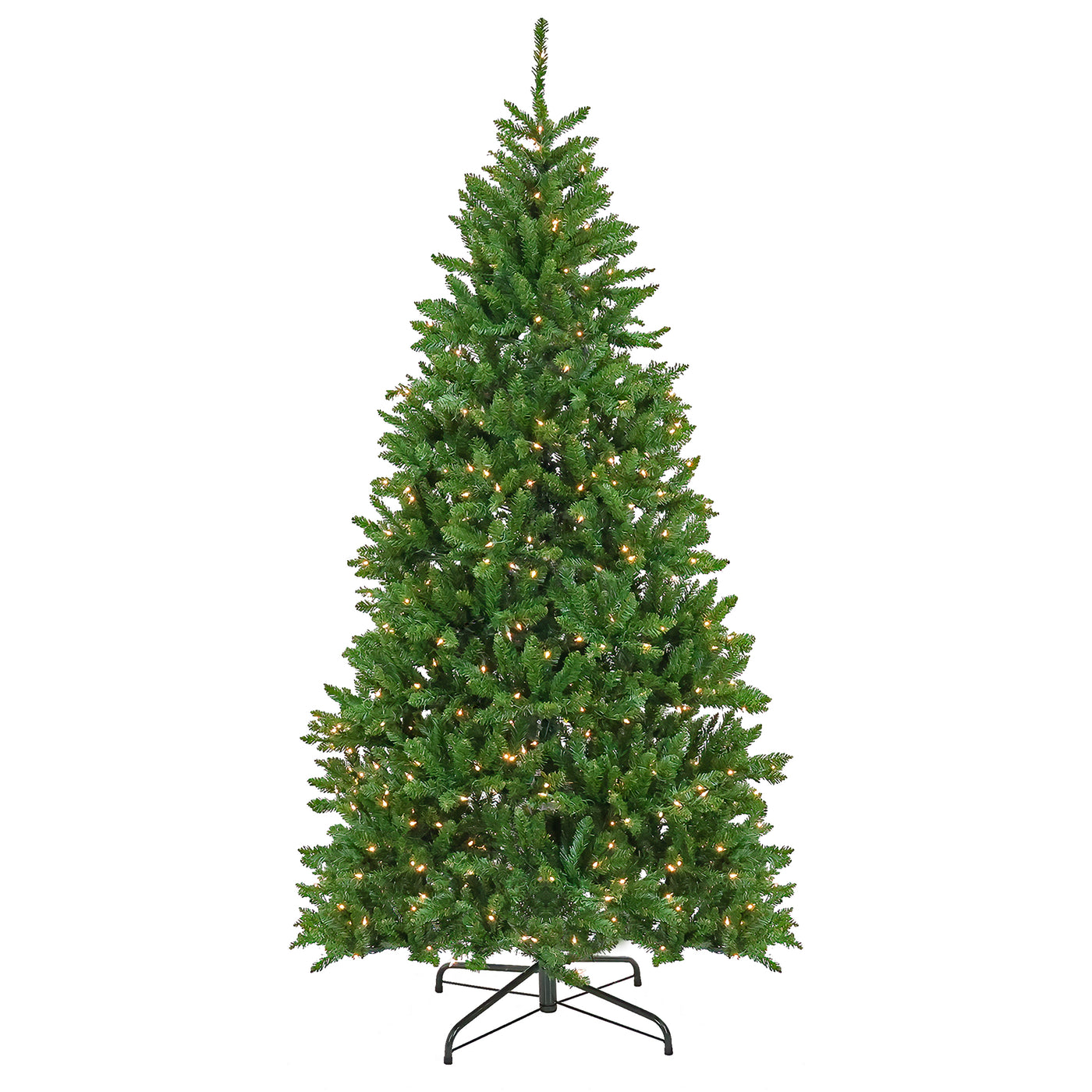 7.5 ft. Pre-Lit Chesterfield Spruce Tree with Clear Lights - National Tree Company