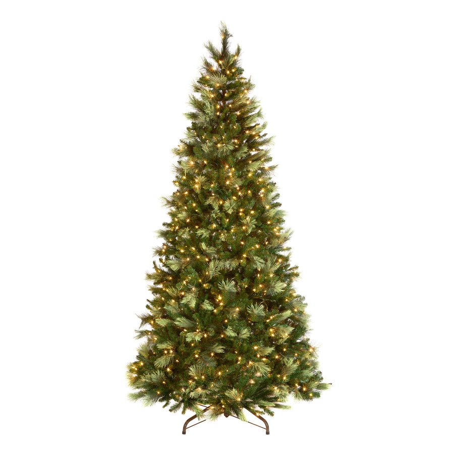 9 ft. Pre-Lit Charleston Pine Tree with Clear Lights - National Tree Company