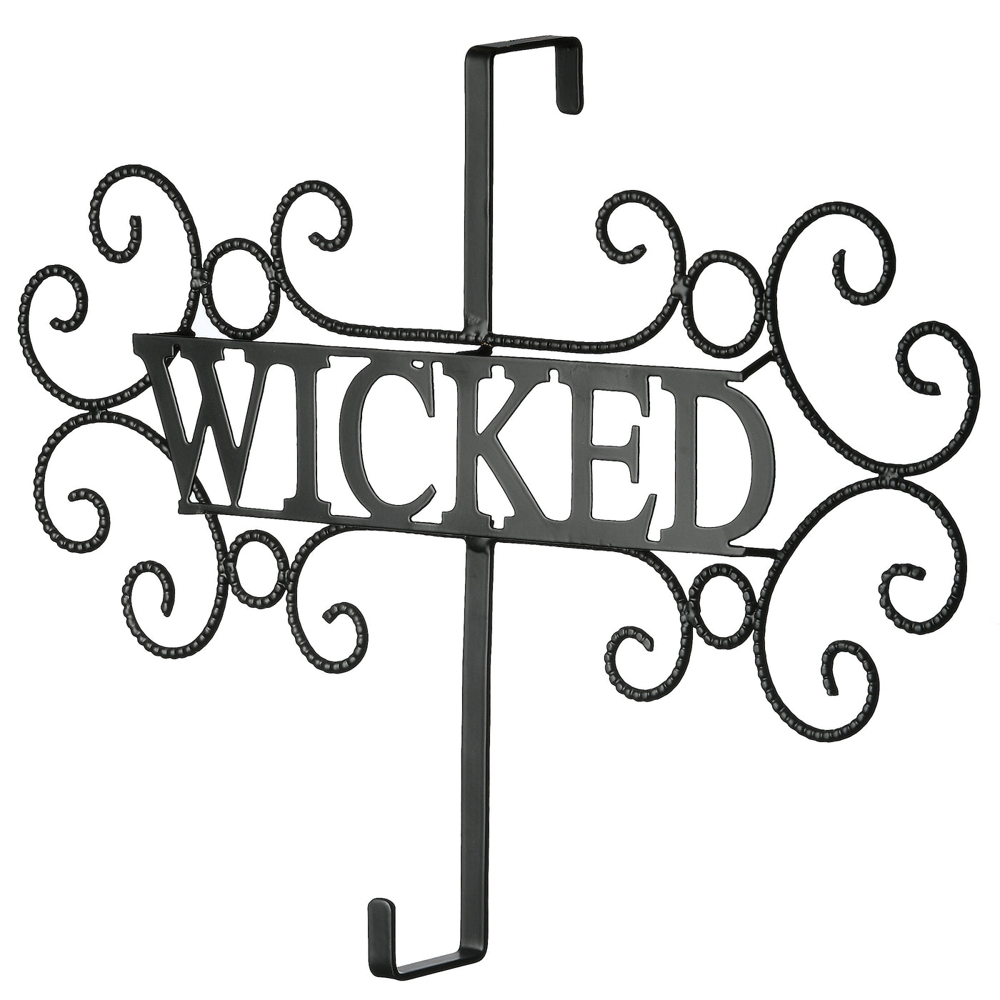 National Tree Company "Wicked" Wreath Hanger, Halloween Collection, 18 Inches - National Tree Company