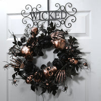 National Tree Company "Wicked" Wreath Hanger, Halloween Collection, 18 Inches - National Tree Company