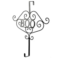 Halloween "Boo" Wreath Hanger, 17 Inches - National Tree Company