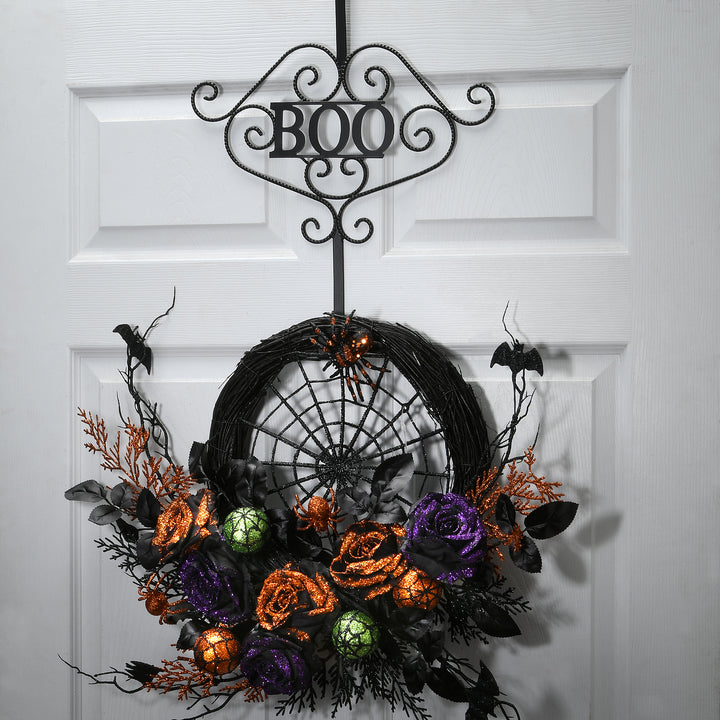 Halloween "Boo" Wreath Hanger, 17 Inches