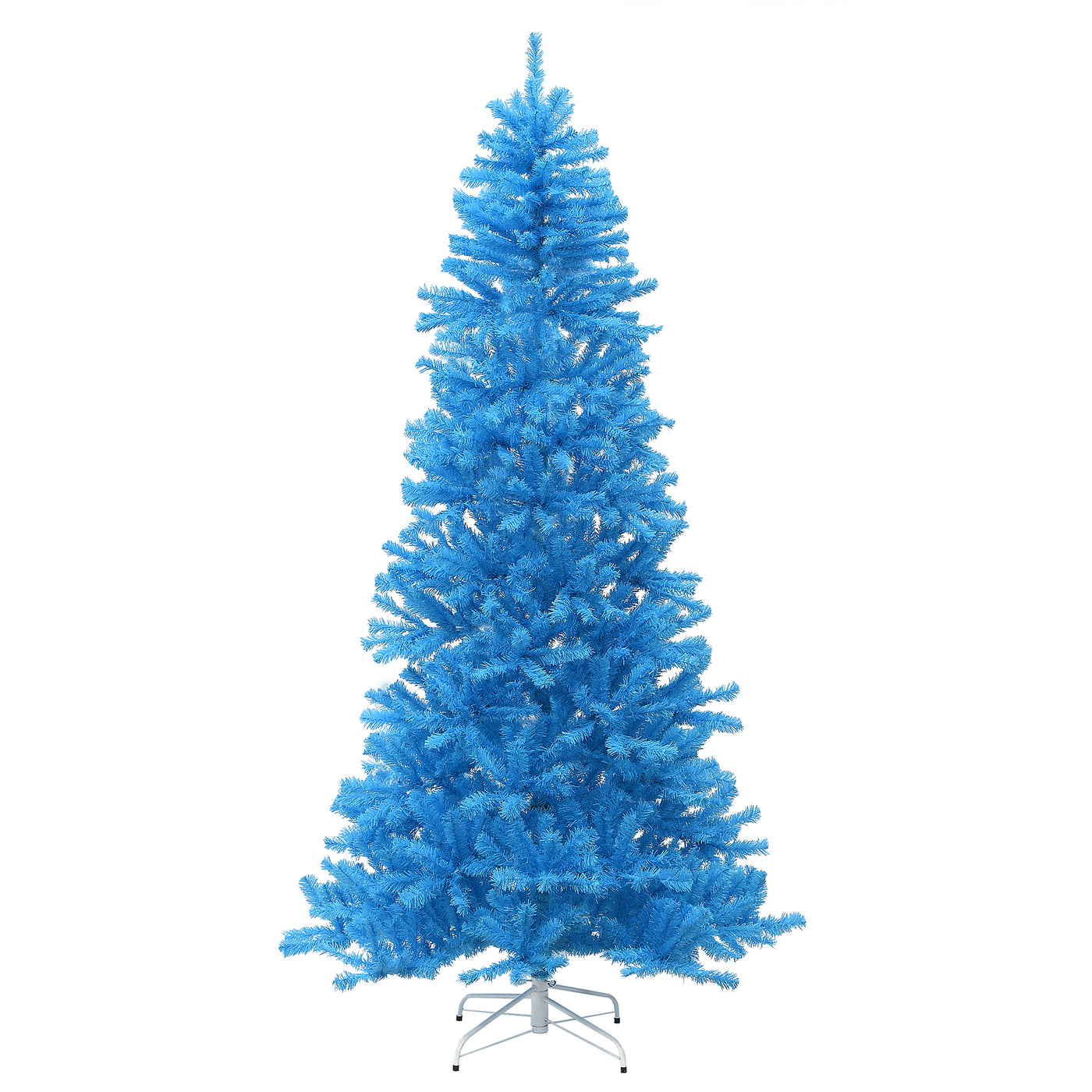 7.5 ft. Colored Trees Blue Tree - National Tree Company