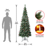 7.5 ft. Cullen Slim Tree - National Tree Company