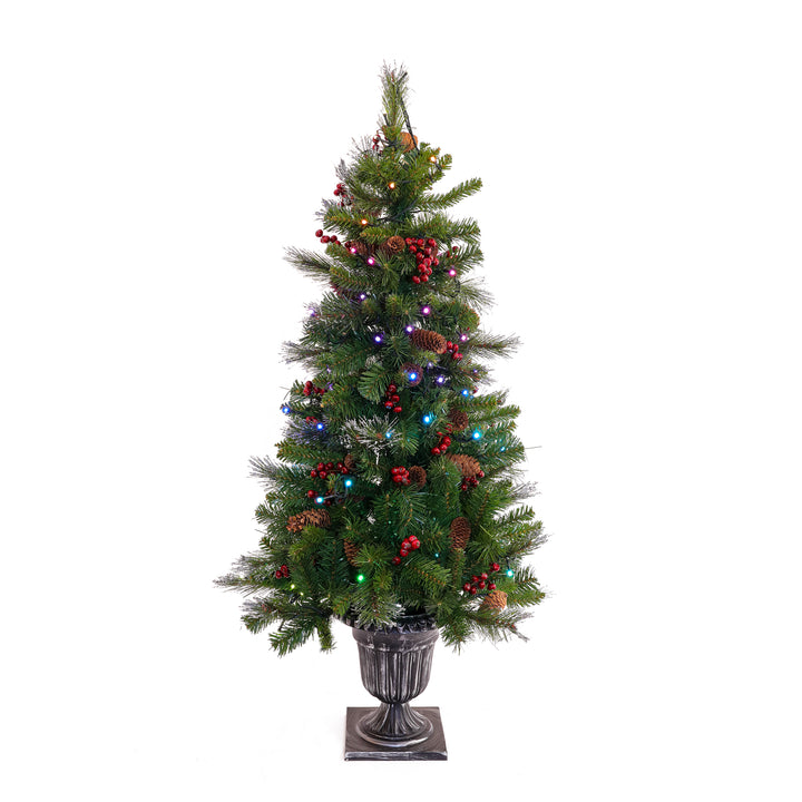 4 ft. Crestwood® Spruce Entrance Tree with Twinkly™ LED Lights