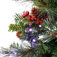 4 ft. Pre-Lit Crestwood Spruce Tree with Twinkly LED Lights, Plug-In - National Tree Company