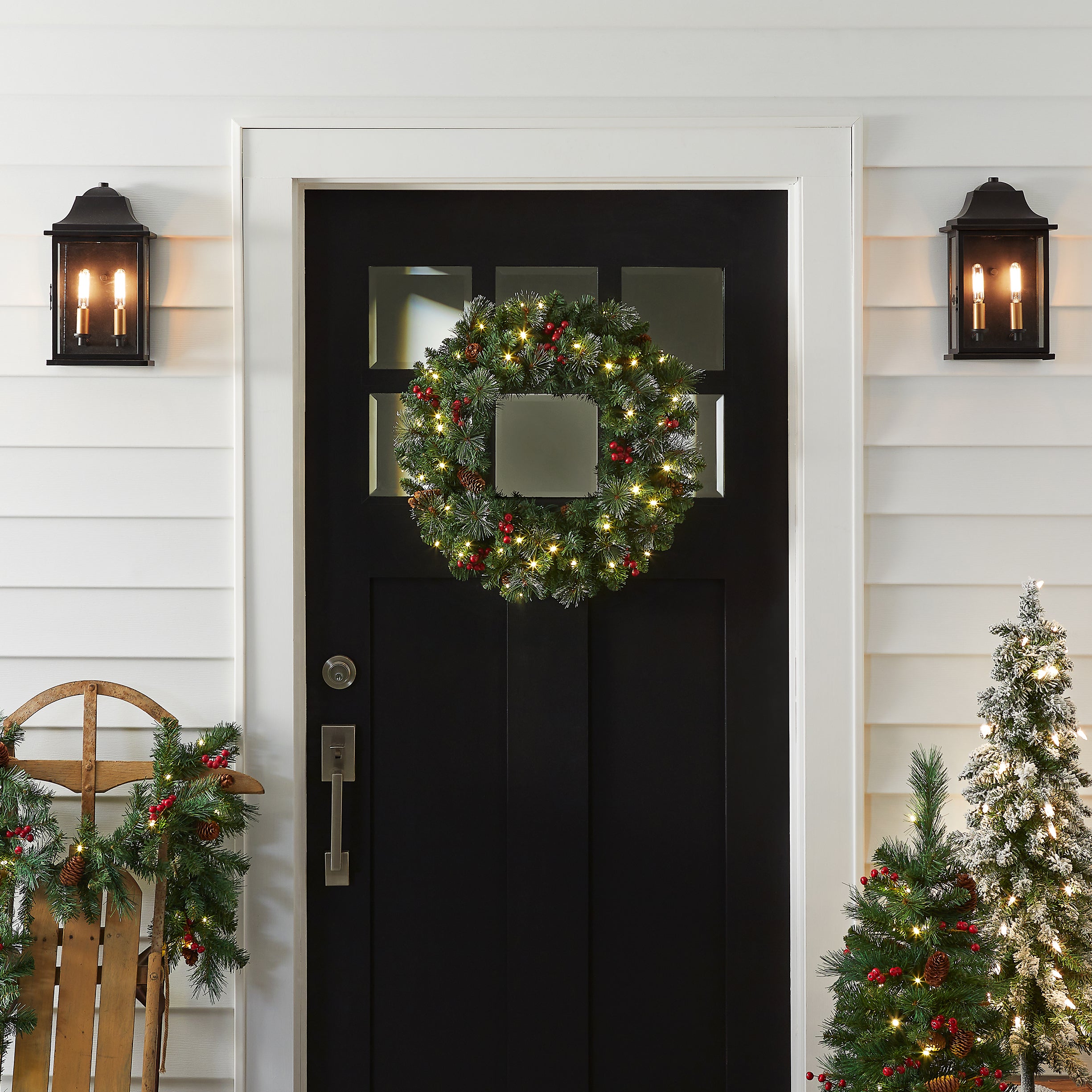 National Tree Company Crestwood Spruce Wreath