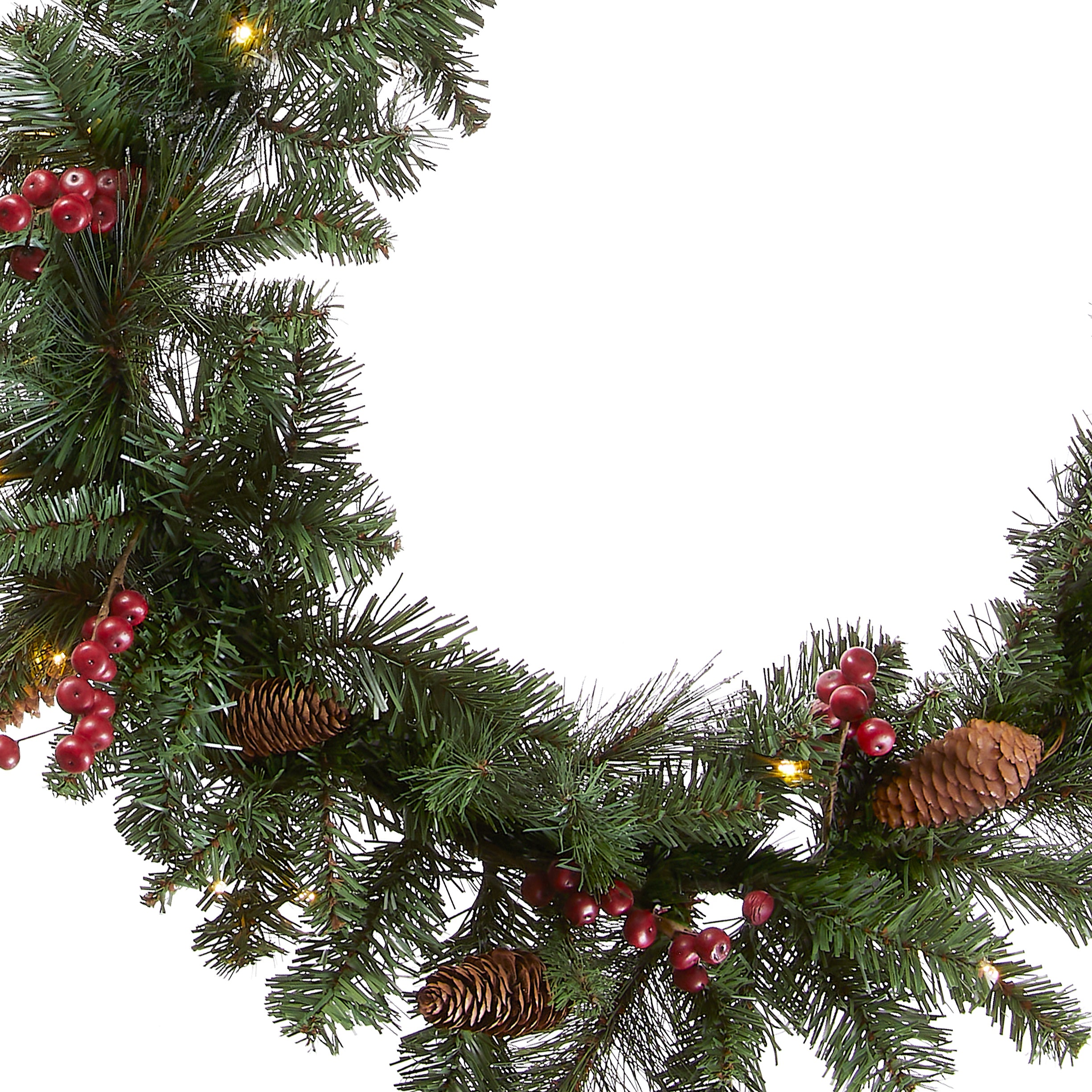 National Tree Company cheapest Pre-Lit Artificial Christmas Garland HKWH-B00N5AK3WW