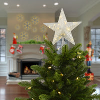 10 in. Tree Top Star for Artificial Trees with Dual Color Lights - National Tree Company