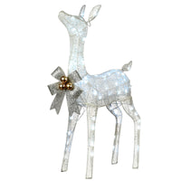 36 in. Pre-Lit Glittered Fawn - National Tree Company