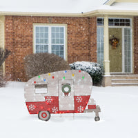 32 in. Pre-Lit Christmas Camper - National Tree Company