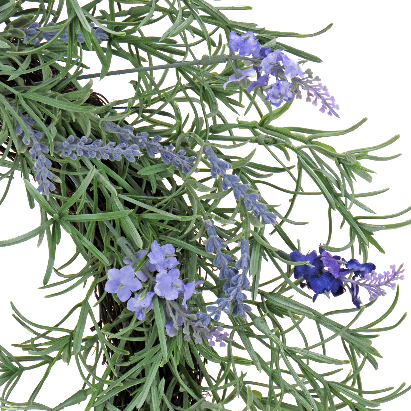 19 in. Spring Wreath with Lavender and Rosemary - National Tree Company