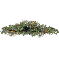 60 in. HGTV Home Collection Swiss Chic Mantle Swag - National Tree Company