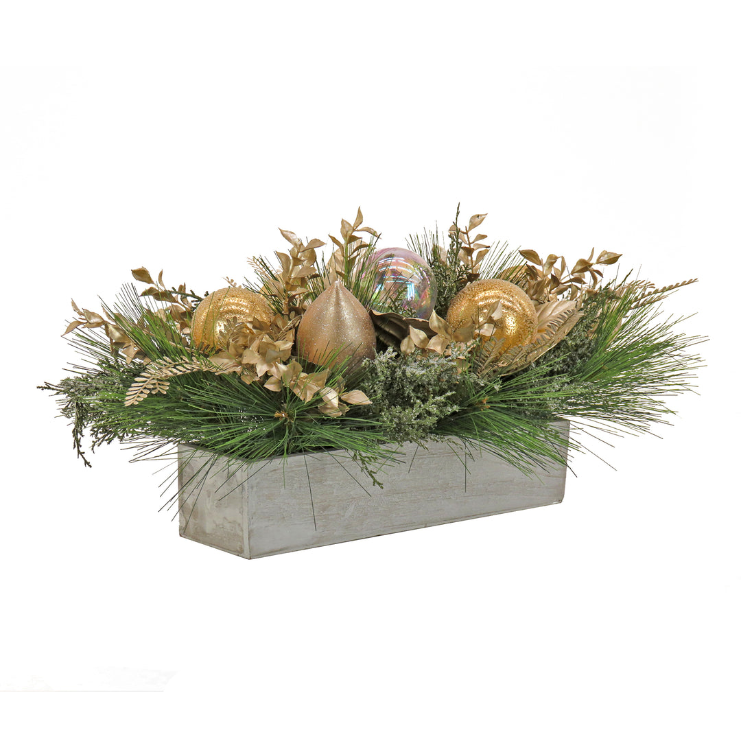 11" HGTV Home Collection Champagne Wishes Arrangement