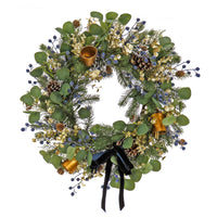 28 in. HGTV Home Collection Swiss Chic Wreath - National Tree Company