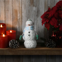 National Tree Company Classic Snowman Decoration, White, Christmas Collection, 10 Inches - National Tree Company