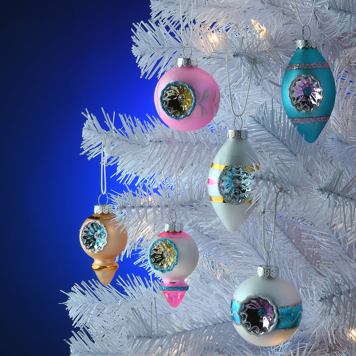 12-Piece Christmas Tree Mini Ornaments Set