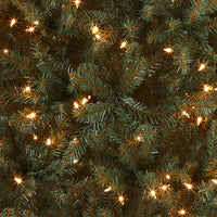 7.5 ft. Pre-Lit Dunhill Fir Blue Tree with Clear Lights - National Tree Company