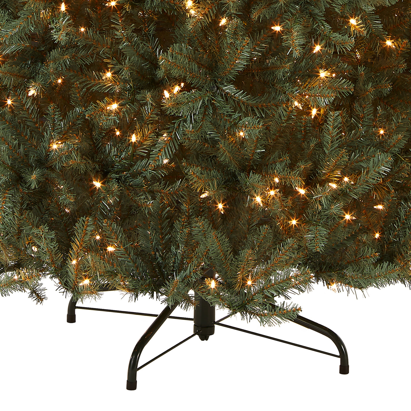 7.5 ft. Pre-Lit Dunhill Fir Blue Tree with Clear Lights - National Tree Company