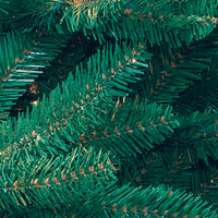 7.5 ft. Pre-Lit Dunhill Fir Snowy Blue Tree with Clear Lights - National Tree Company