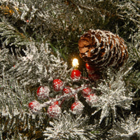 3 ft. Pre-Lit Dunhill Fir Tree with Warm White LED Lights - National Tree Company