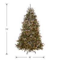 7 ft. Pre-Lit Dunhill Fir Tree with 700 Clear Lights - National Tree Company