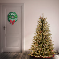 4.5 ft. Pre-Lit Dunhill Fir Slim Tree with Clear Lights - National Tree Company