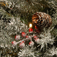4.5 ft. Pre-Lit Dunhill Fir Slim Tree with Clear Lights, Plug-In - National Tree Company