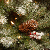 7.5 ft. Pre-Lit Dunhill Fir Slim Tree with Clear Lights - National Tree Company