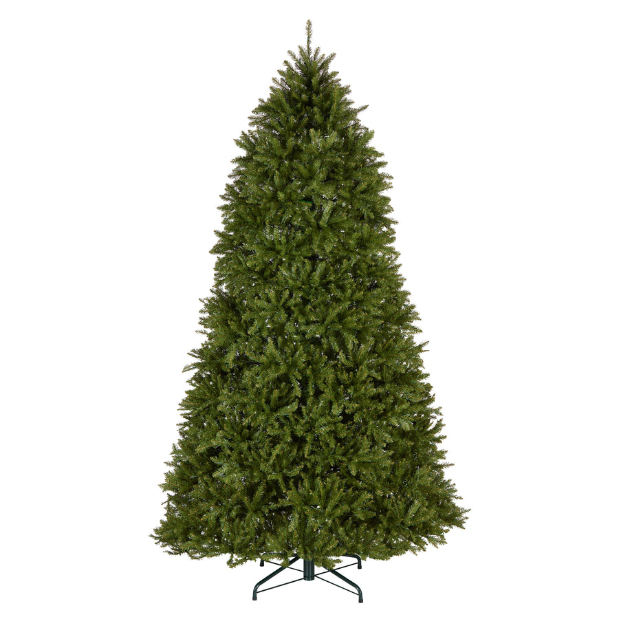 10 ft. Pre-Lit Dunhill Fir Hinged Tree with Clear Lights, Plug-In - National Tree Company