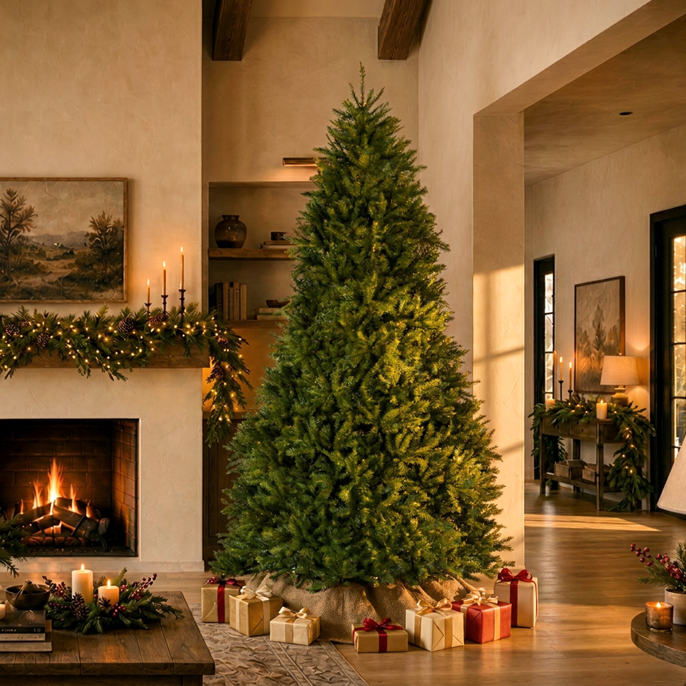 10 ft. Dunhill Fir Hinged Tree - National Tree Company