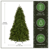 10 ft. Dunhill Fir Hinged Tree - National Tree Company