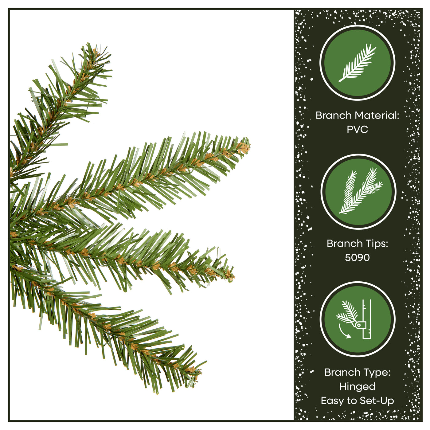 10 ft. Dunhill Fir Hinged Tree - National Tree Company