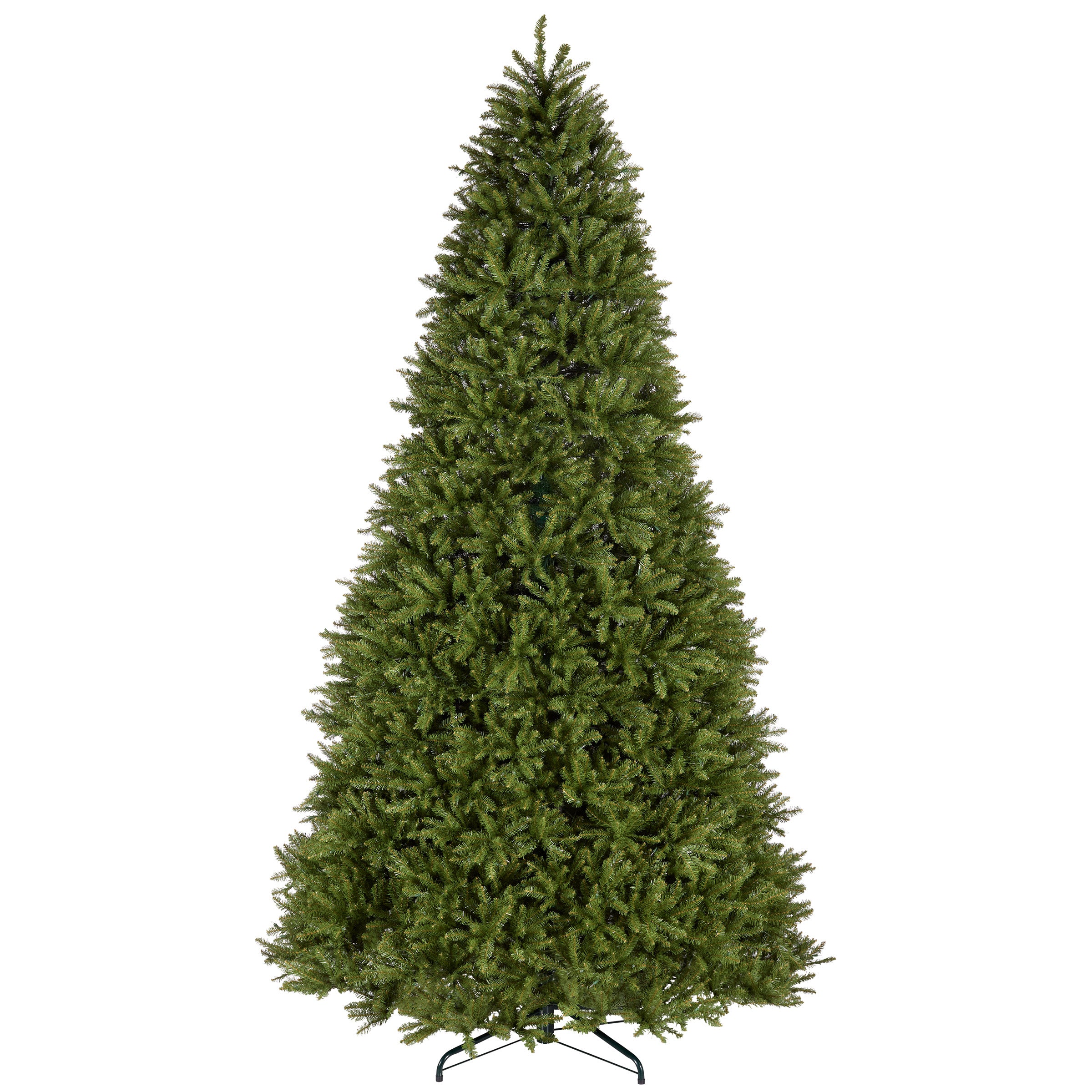 12 ft. Pre-Lit Dunhill Fir Hinged Tree with Clear Lights, Plug-In