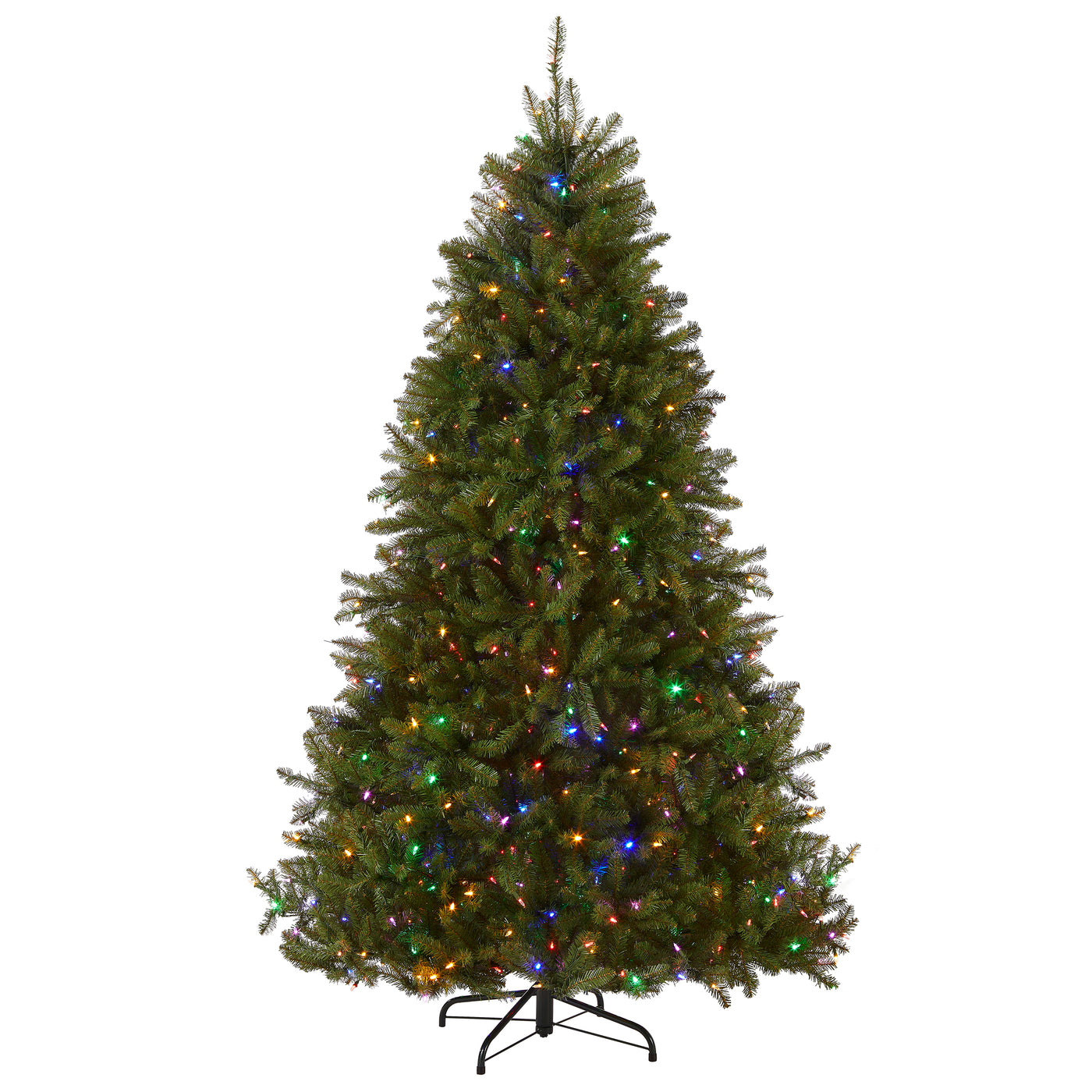 9ft. Pre-Lit Dunhill Fir Tree with Dual Color LED Lights - National Tree Company