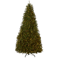 10ft. Pre-Lit Dunhill Fir Tree with Dual Color LED Lights - National Tree Company