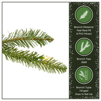 9 ft. Pre-Lit Northvale Fir with Warm White LED Lights - National Tree Company