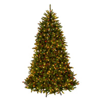 6.5ft. Dunhill Fir Tree with Multicolor, Clear Spectrum Lights - National Tree Company