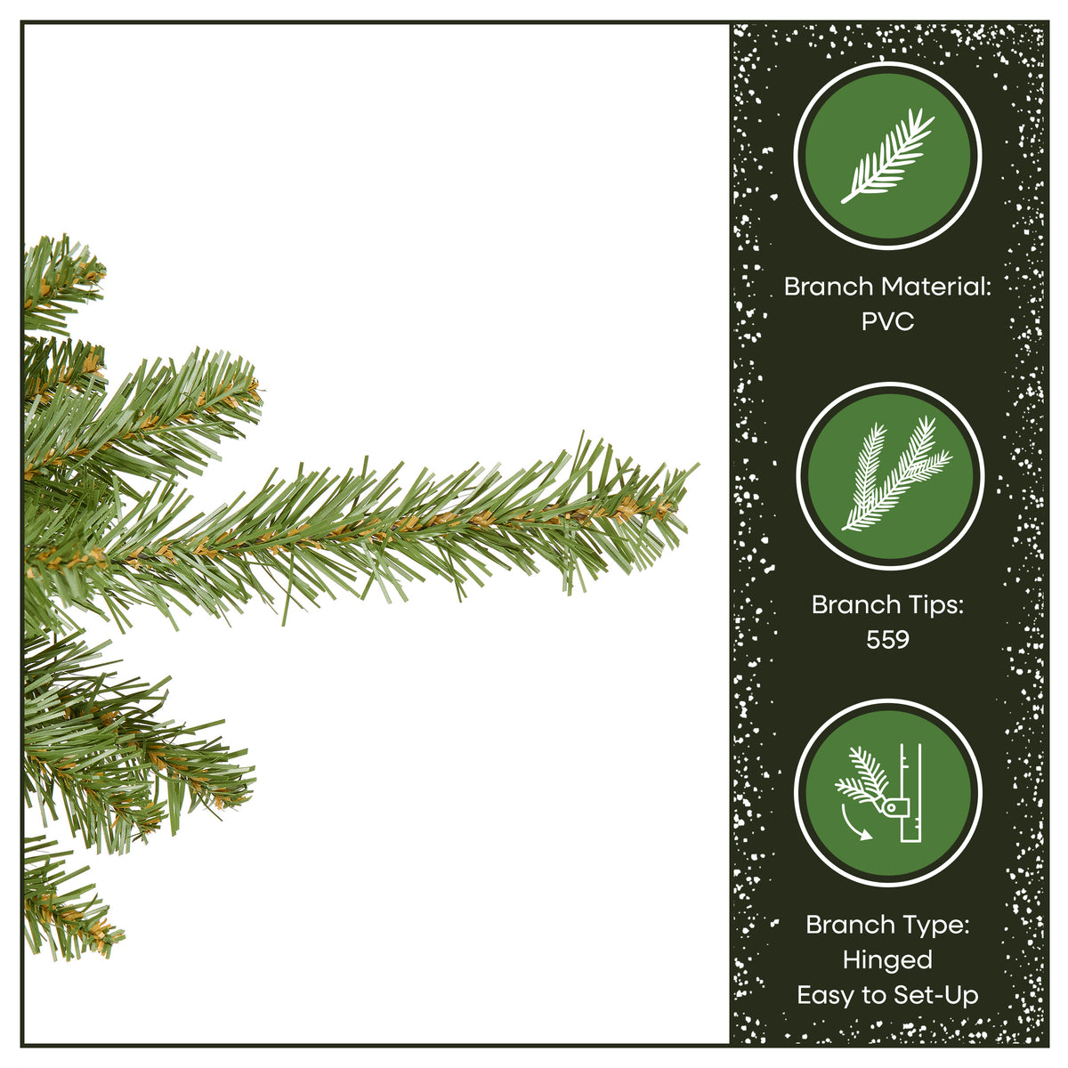 4 ft. Dunhill Fir Hinged Tree - National Tree Company