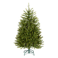 4.5 ft. Pre-Lit Dunhill Fir Hinged Tree with Multicolor Lights, Plug-In - National Tree Company