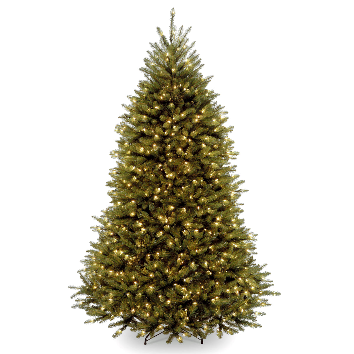 6 ft. Pre-Lit Dunhill Fir Tree with Clear Lights, Plug-In 