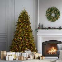 6.5 ft. Pre-Lit Dunhill Fir Tree with Clear Lights, Plug-In - National Tree Company