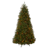 6.5 ft. Pre-Lit Dunhill Fir Tree with Multicolor Lights - National Tree Company