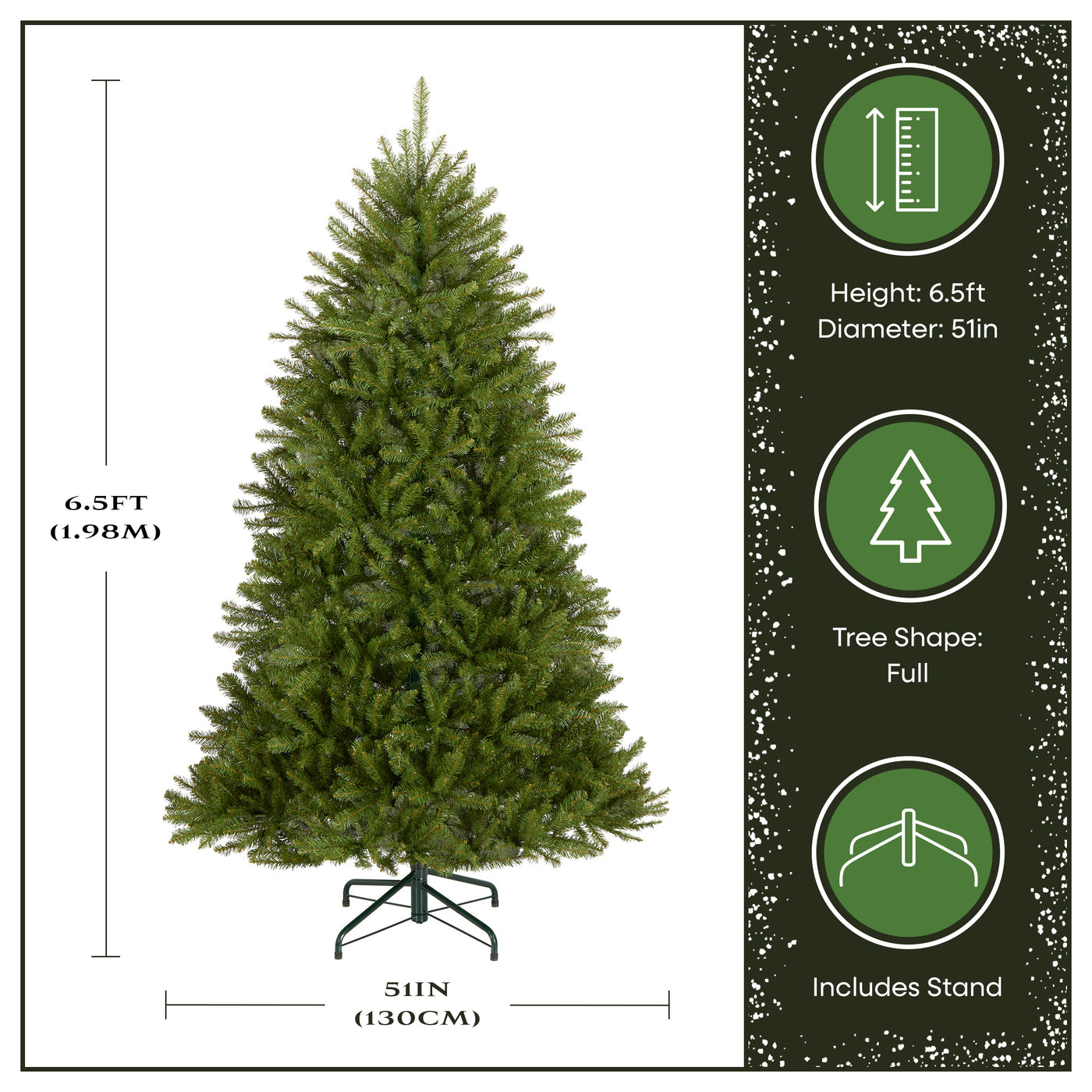 6.5 ft. Dunhill Fir Tree - National Tree Company