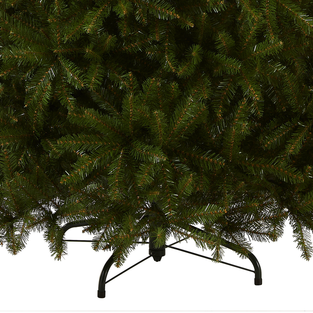 Artificial Full Christmas Tree, Green, Dunhill Fir, Includes Stand, 7 Feet