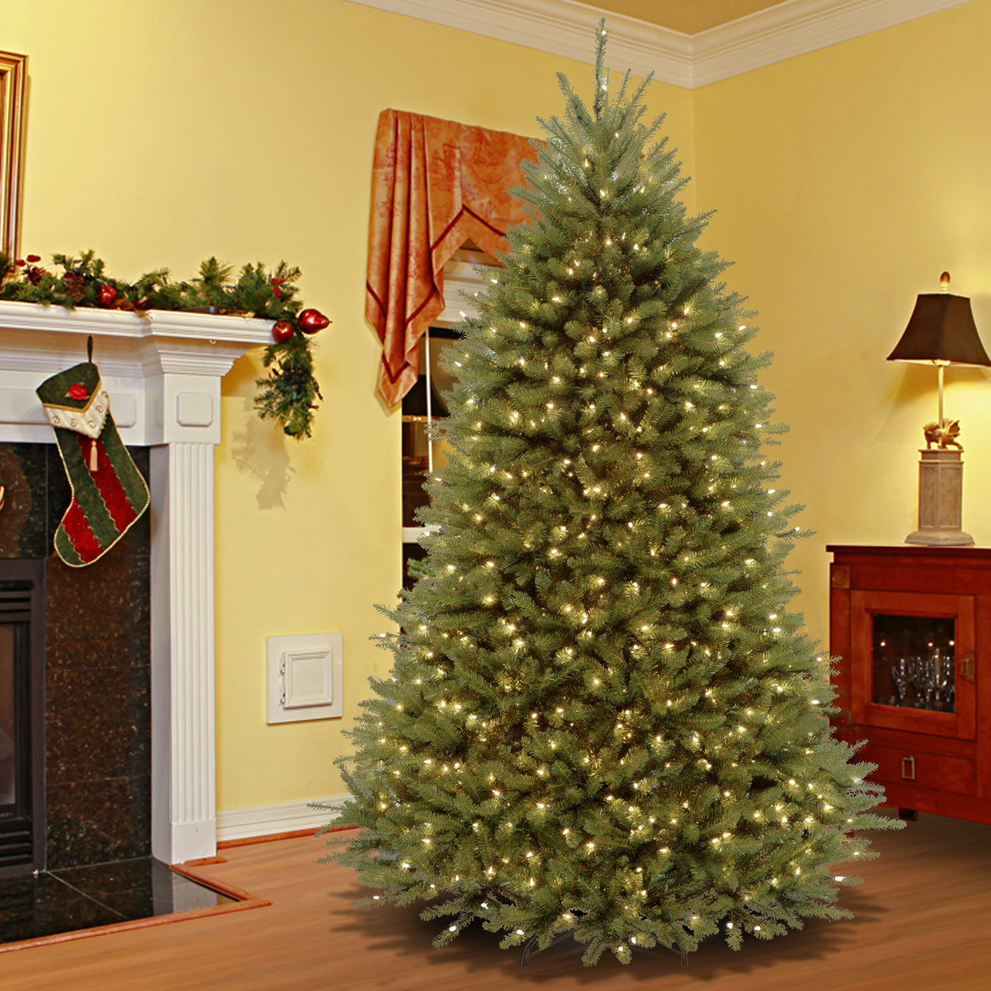 9ft. Pre-Lit Dunhill Fir Tree with Clear Lights - National Tree Company