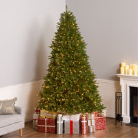 9 ft. Pre-Lit Dunhill Fir Tree with 900 Clear Lights - National Tree Company