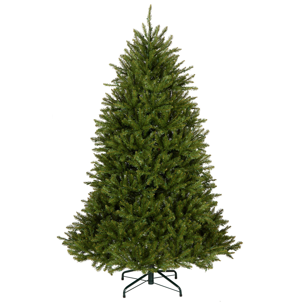 6.5 ft. Pre-Lit Dunhill Fir Hinged Tree with PowerConnect Clear Lights, Plug-In - National Tree Company