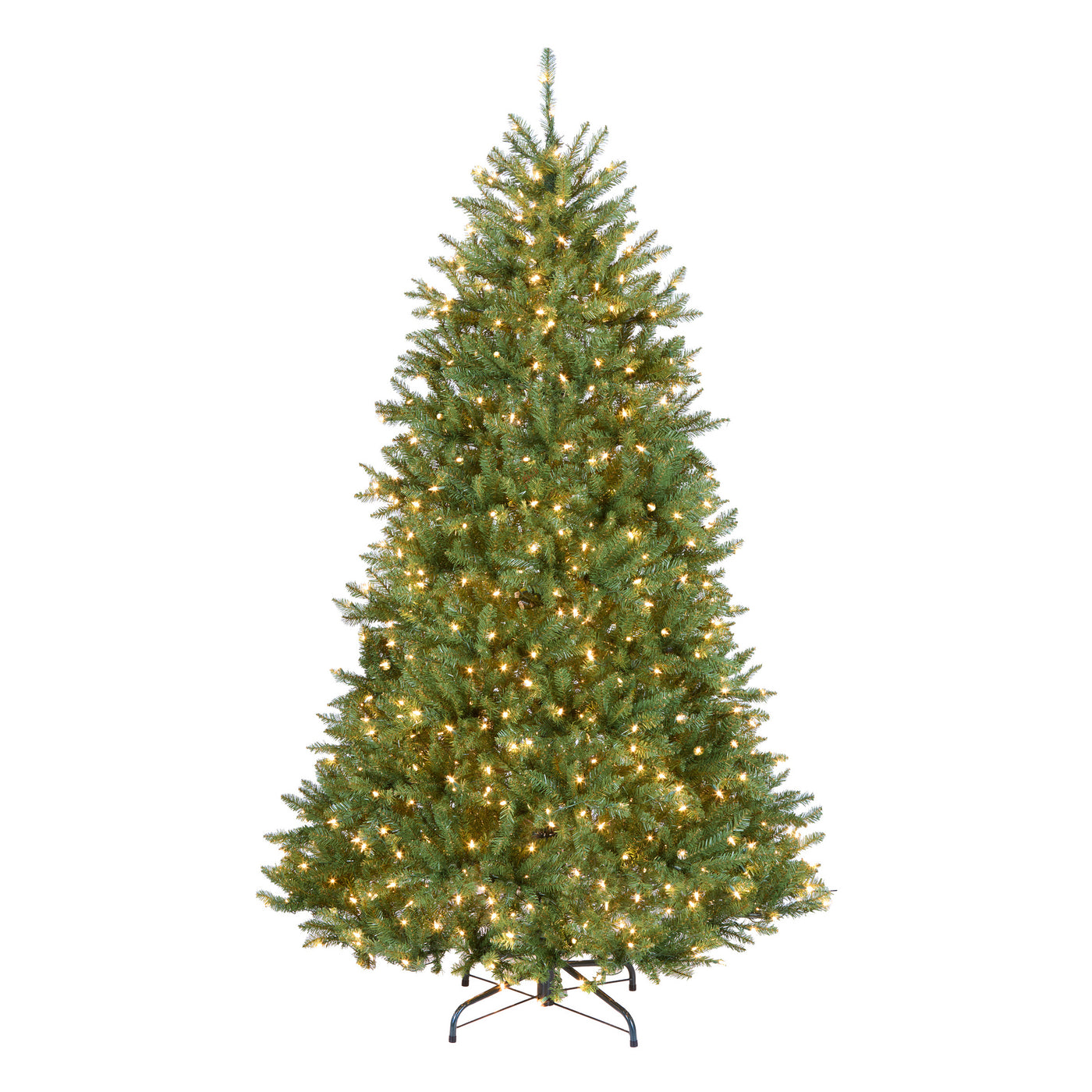 7 ft. Pre-Lit Dunhill Fir Tree with PowerConnect Clear Lights - National Tree Company