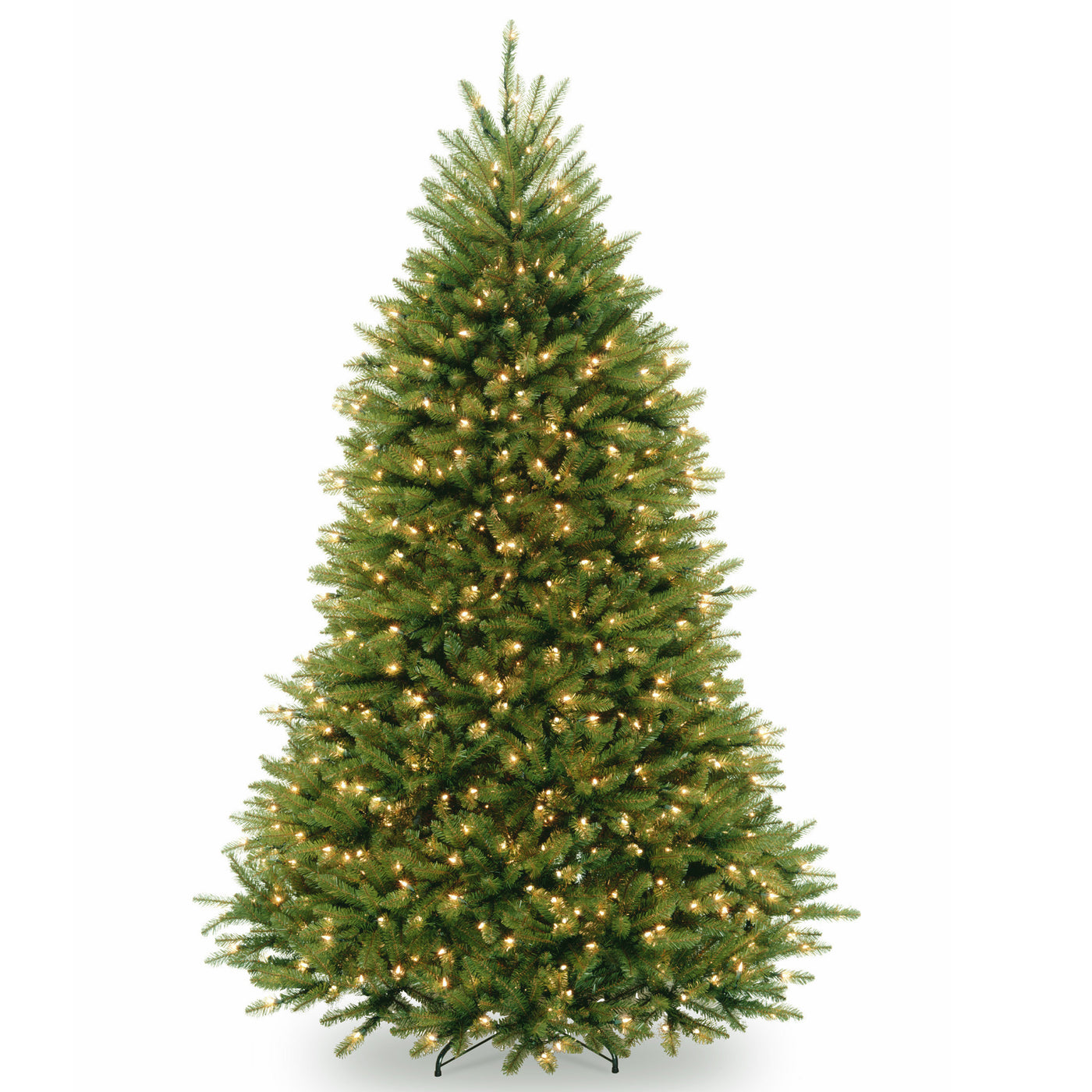 7.5 ft. Pre-Lit Dunhill Fir Tree with PowerConnect Clear Lights - National Tree Company